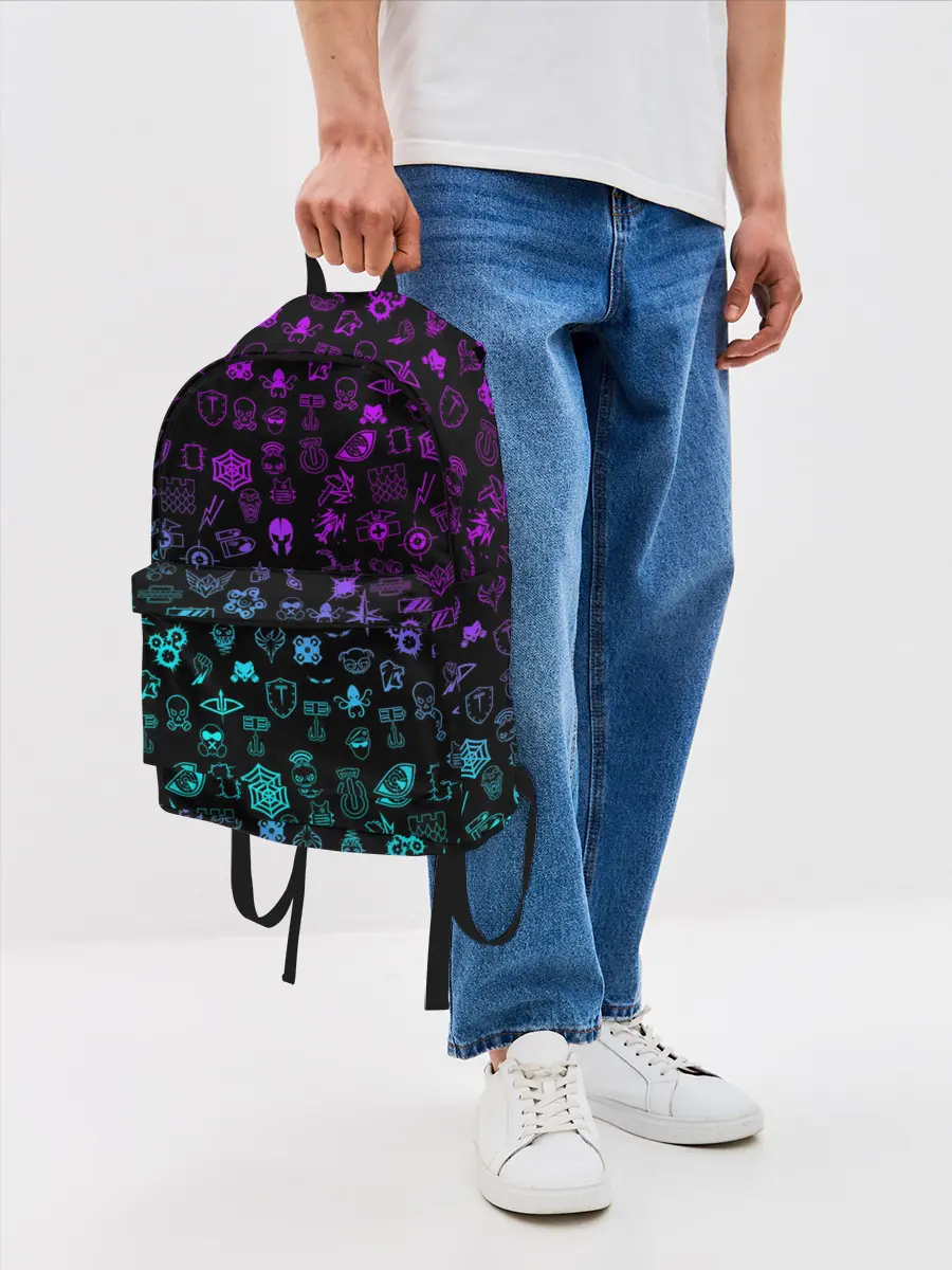 Рюкзак джинсовый / RAINBOW SIX | SIEGE NEON