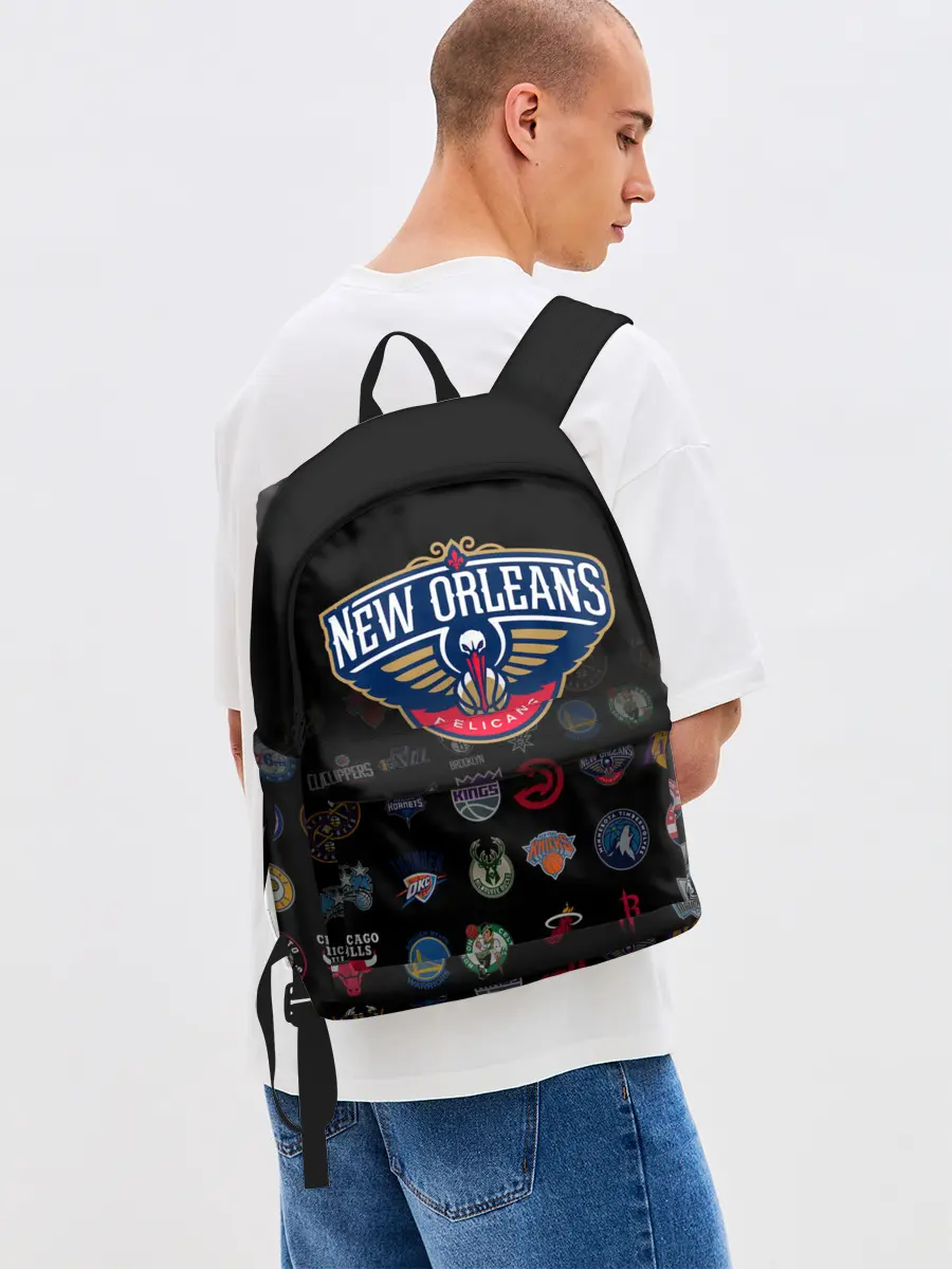 Рюкзак джинсовый / New Orleans Pelicans