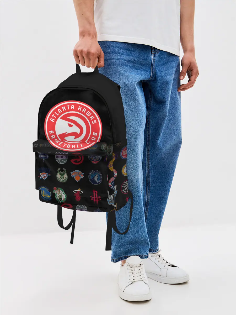 Рюкзак джинсовый / Atlanta Hawks