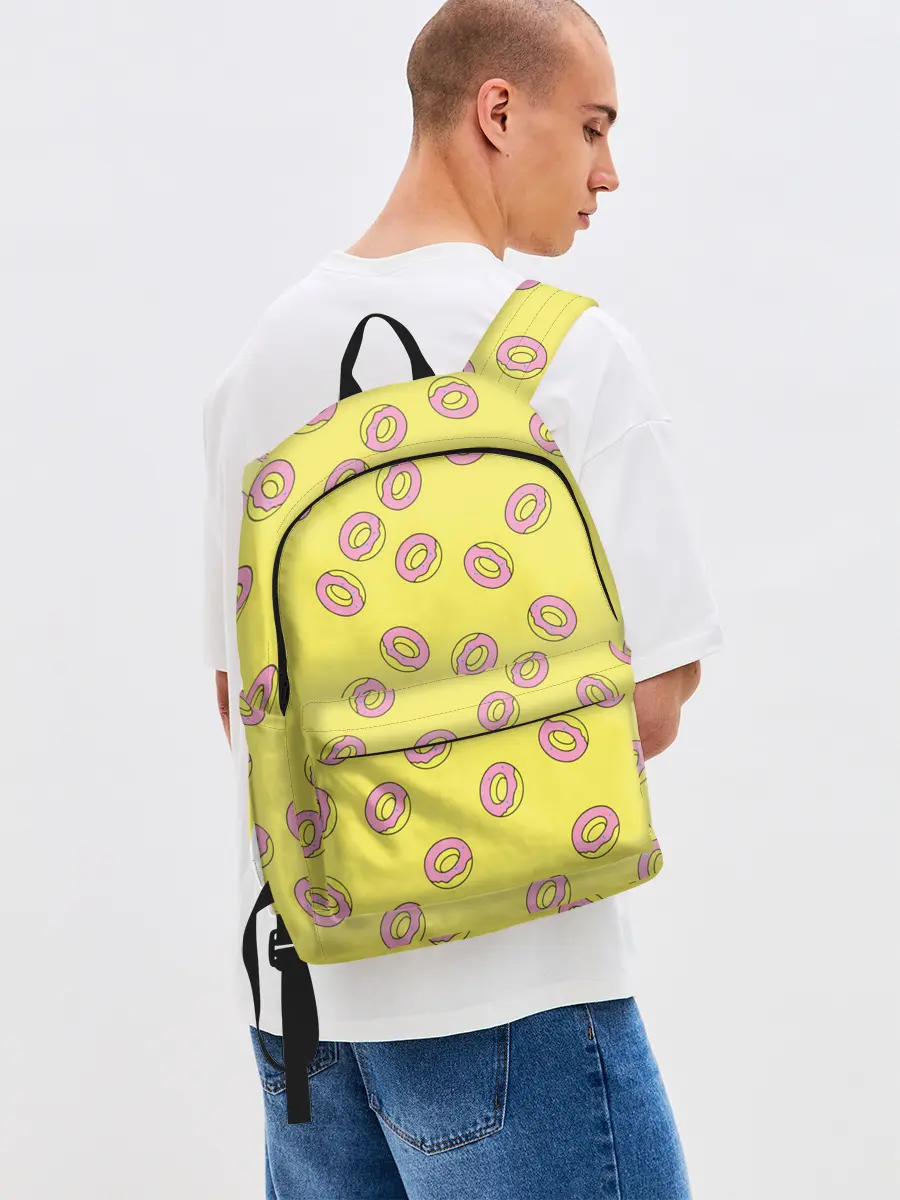 Рюкзак джинсовый / Пончики Донатс.