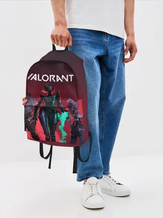 Рюкзак джинсовый / Valorant