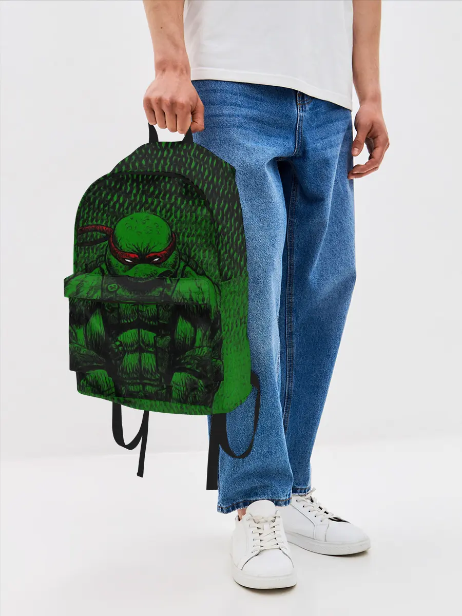 Рюкзак джинсовый / ЧЕРЕПАШКИ МУТАНТЫ НИНДЗЯ
