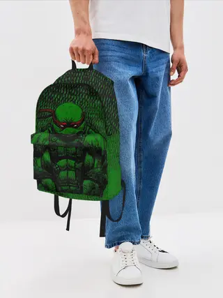 Рюкзак джинсовый / ЧЕРЕПАШКИ МУТАНТЫ НИНДЗЯ