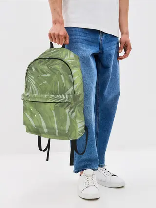 Рюкзак джинсовый / Я из джунглей