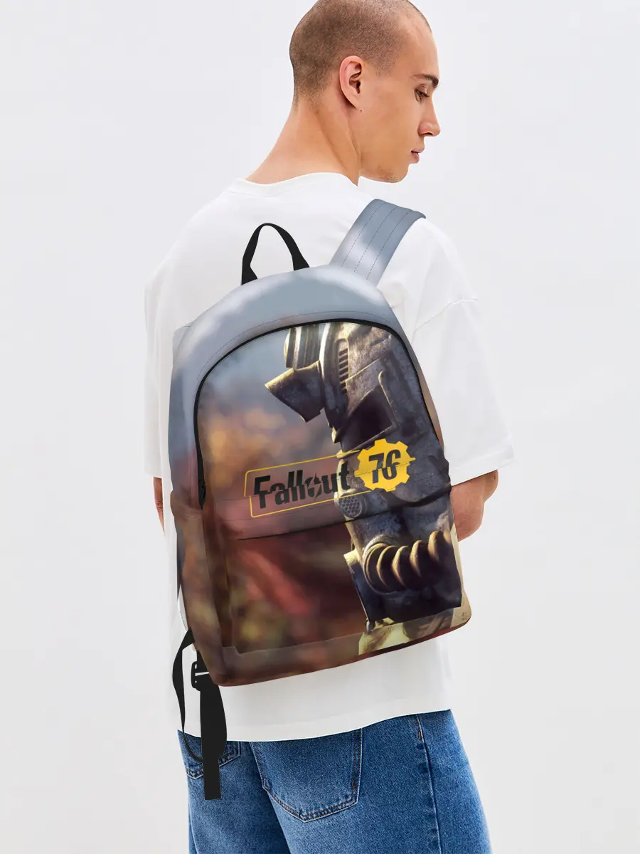 Рюкзак джинсовый / FALLOUT_76.