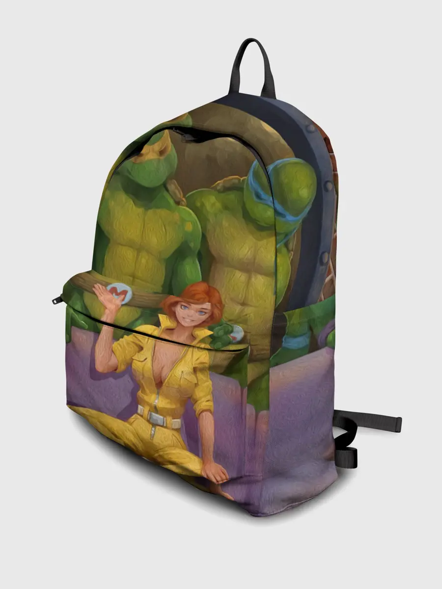 Рюкзак джинсовый / ЧЕРЕПАШКИХАБ