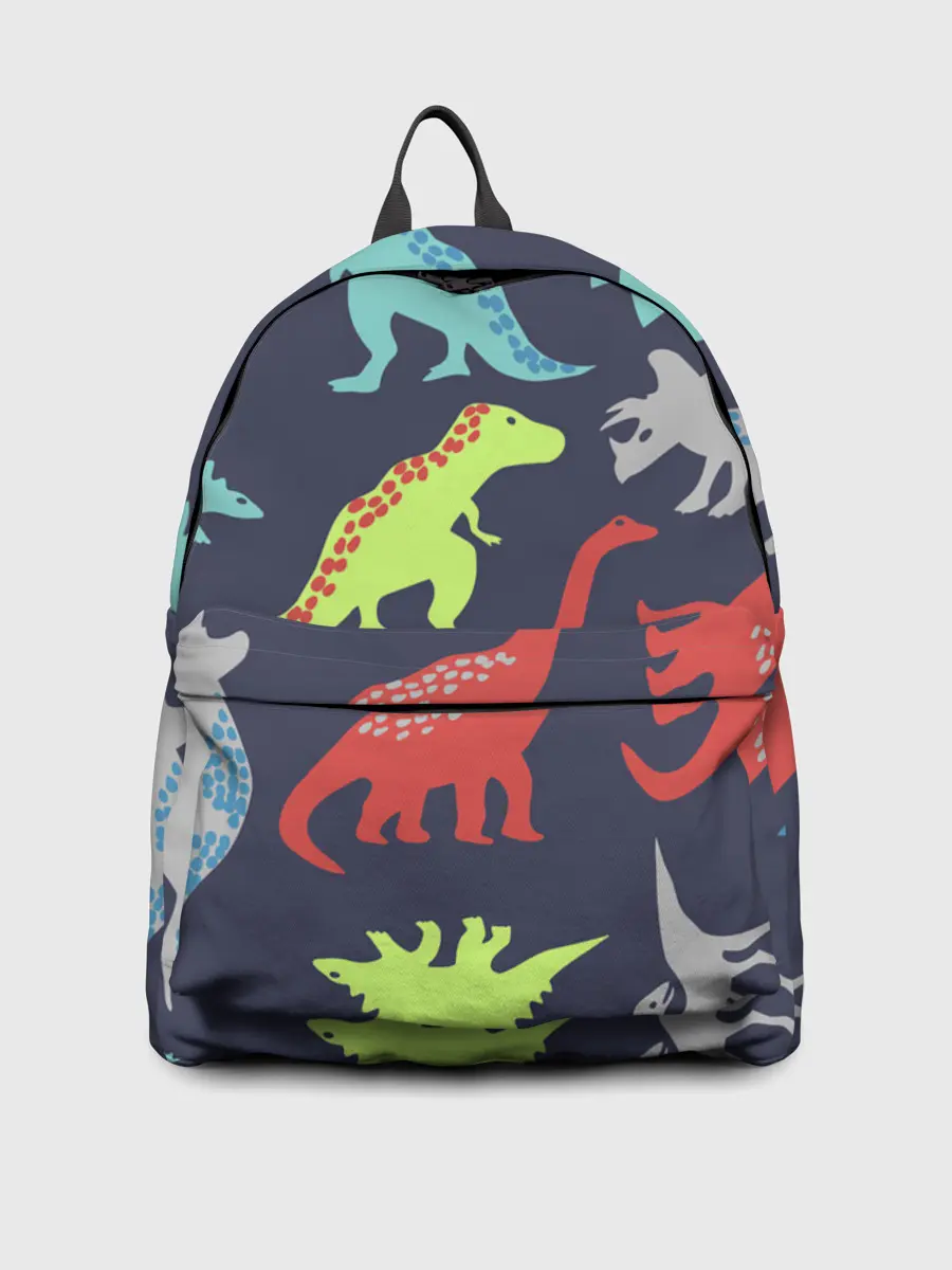 Рюкзак джинсовый / Динозавры