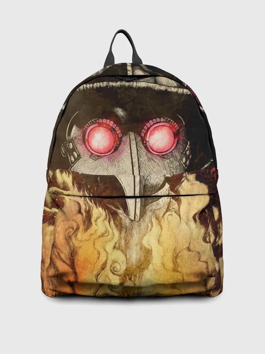 Рюкзак джинсовый / Чумной доктор Мор