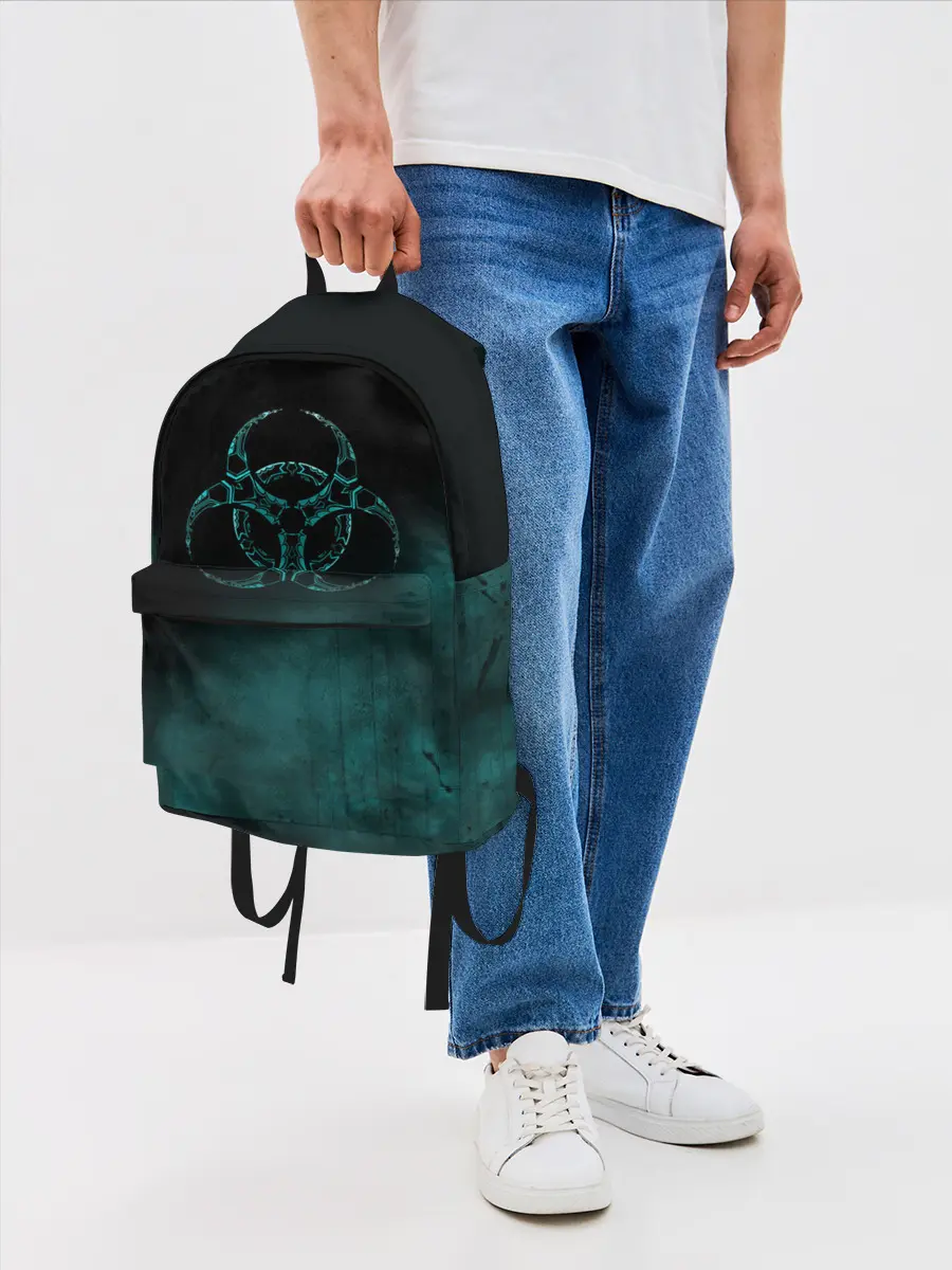 Рюкзак джинсовый / Biohazard