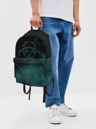 Рюкзак джинсовый / Biohazard