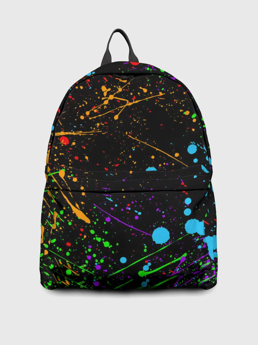 Рюкзак джинсовый / БРЫЗГИ КРАСОК