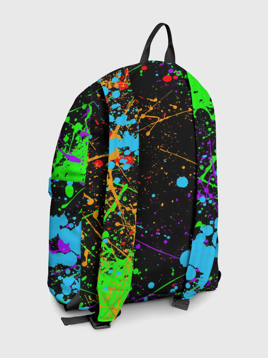 Рюкзак джинсовый / БРЫЗГИ КРАСОК