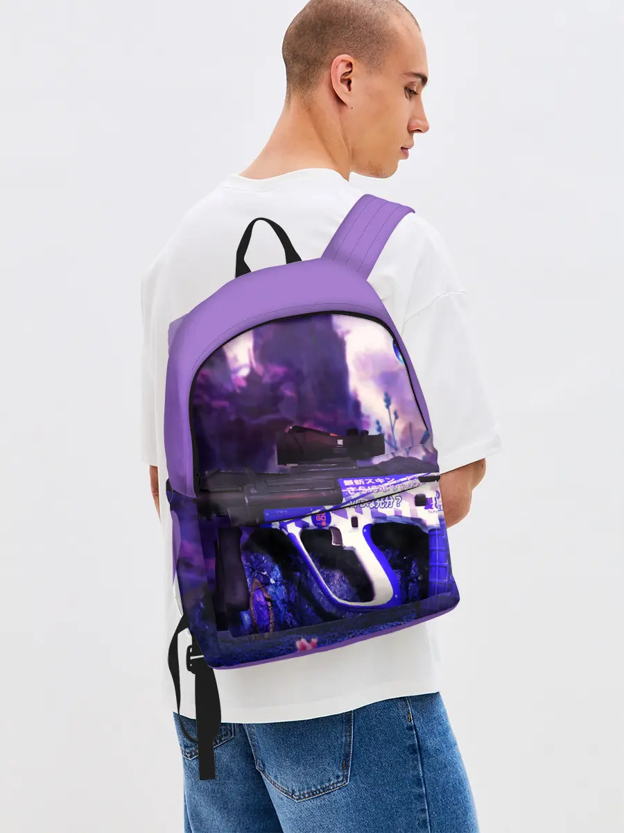 Рюкзак джинсовый / Counter Strike