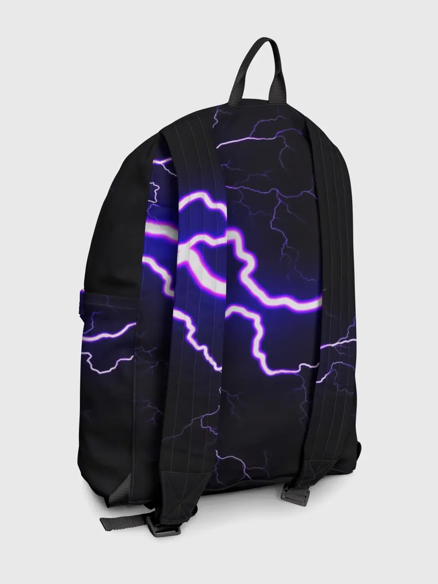 Рюкзак джинсовый / УДАР МОЛНИИ