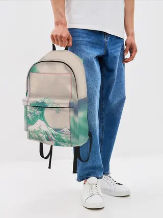 Рюкзак джинсовый / ЯПОНИЯ