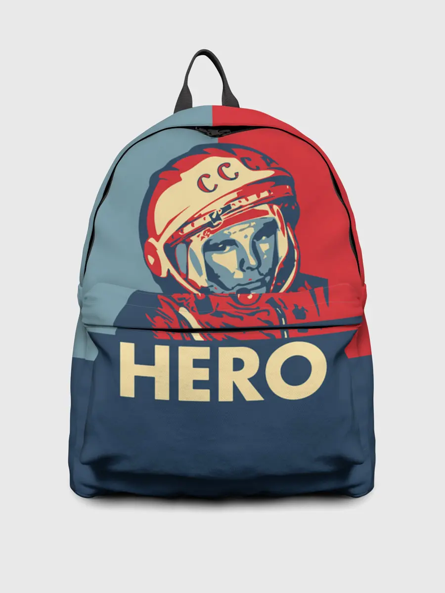 Рюкзак джинсовый / ЮРИЙ ГАГАРИН