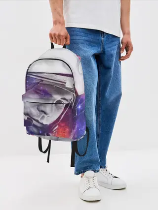 Рюкзак джинсовый / ЮРИЙ ГАГАРИН