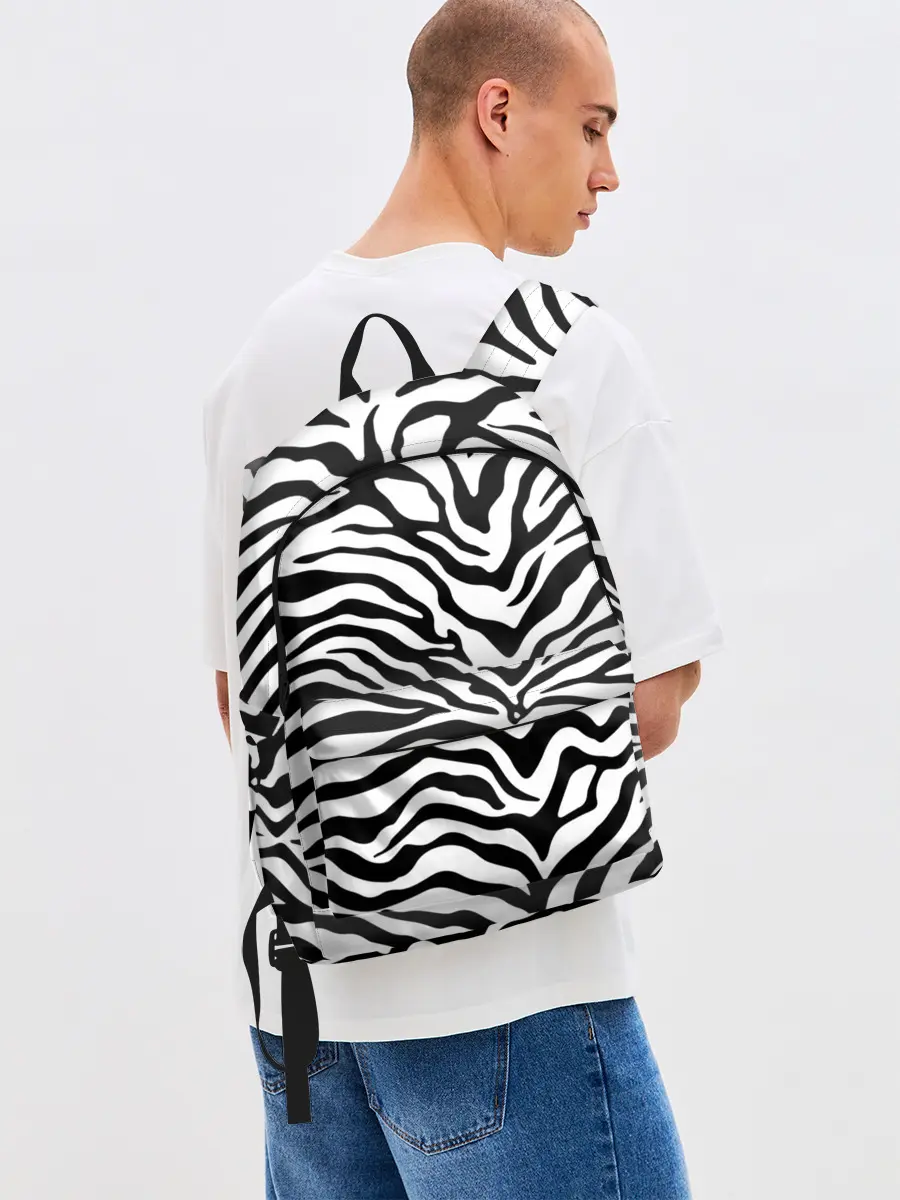 Рюкзак джинсовый / Я зебра