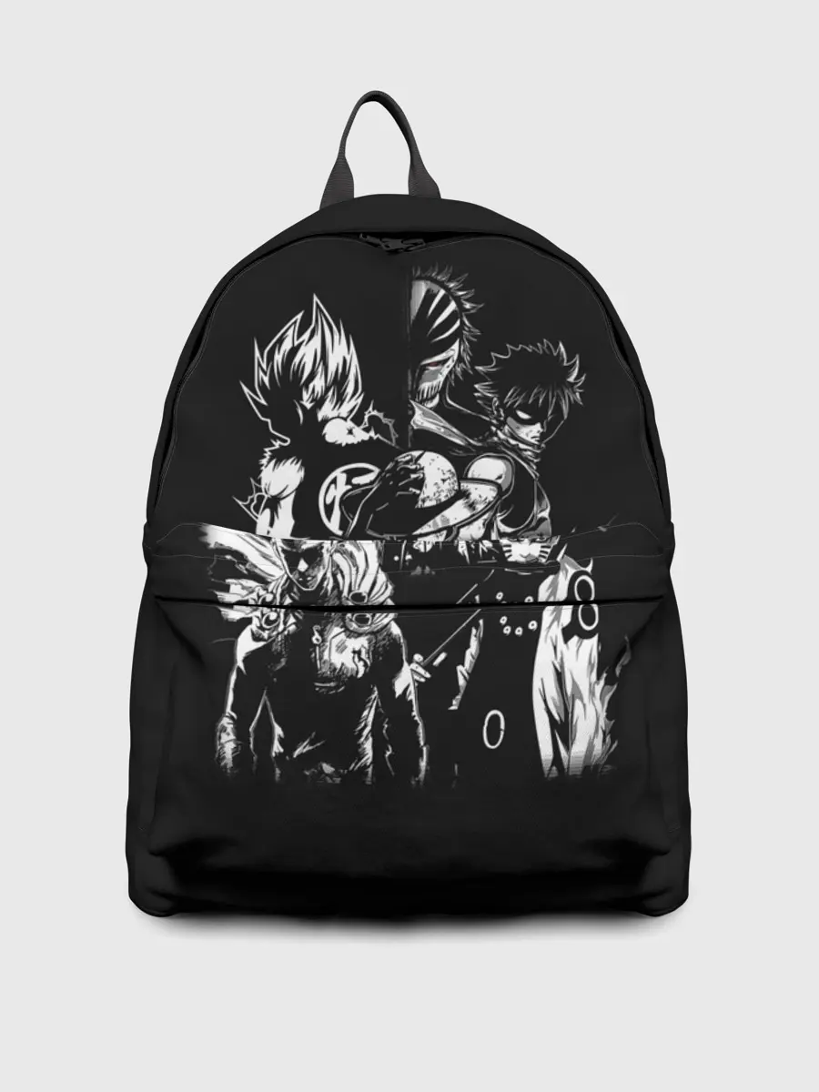 Рюкзак джинсовый / Аниме кроссовер