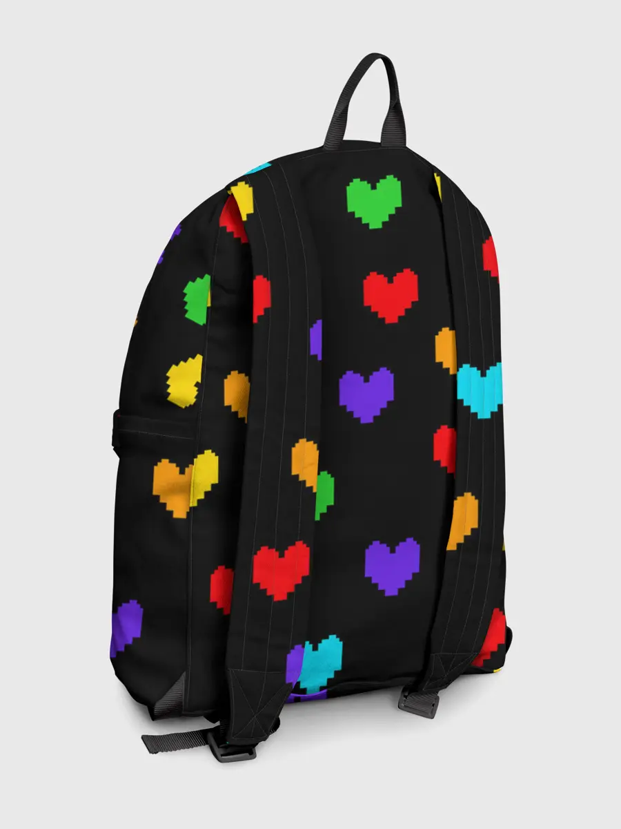 Рюкзак джинсовый / UNDERTALE HEART