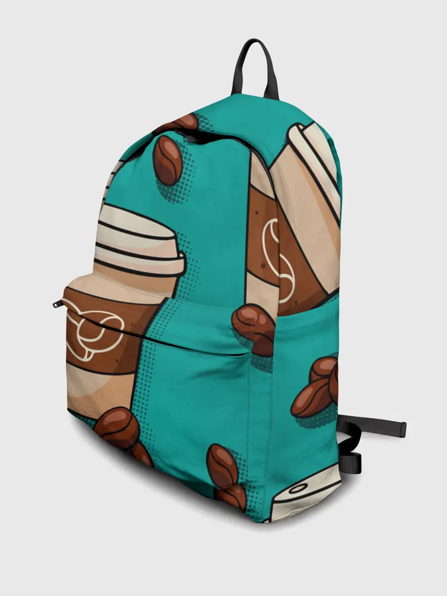 Рюкзак джинсовый / Я ЛЮБЛЮ КОФЕ | I LOVE COFFEE