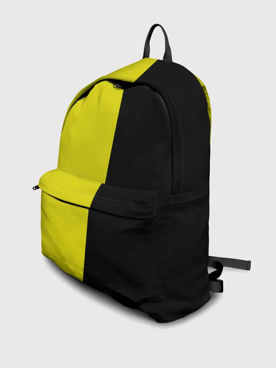 Рюкзак джинсовый / BLACK YELLOW | ЧЕРНО ЖЕЛТЫЙ