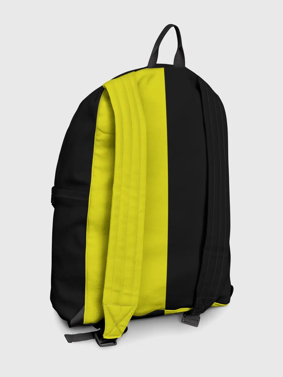 Рюкзак джинсовый / BLACK YELLOW | ЧЕРНО ЖЕЛТЫЙ