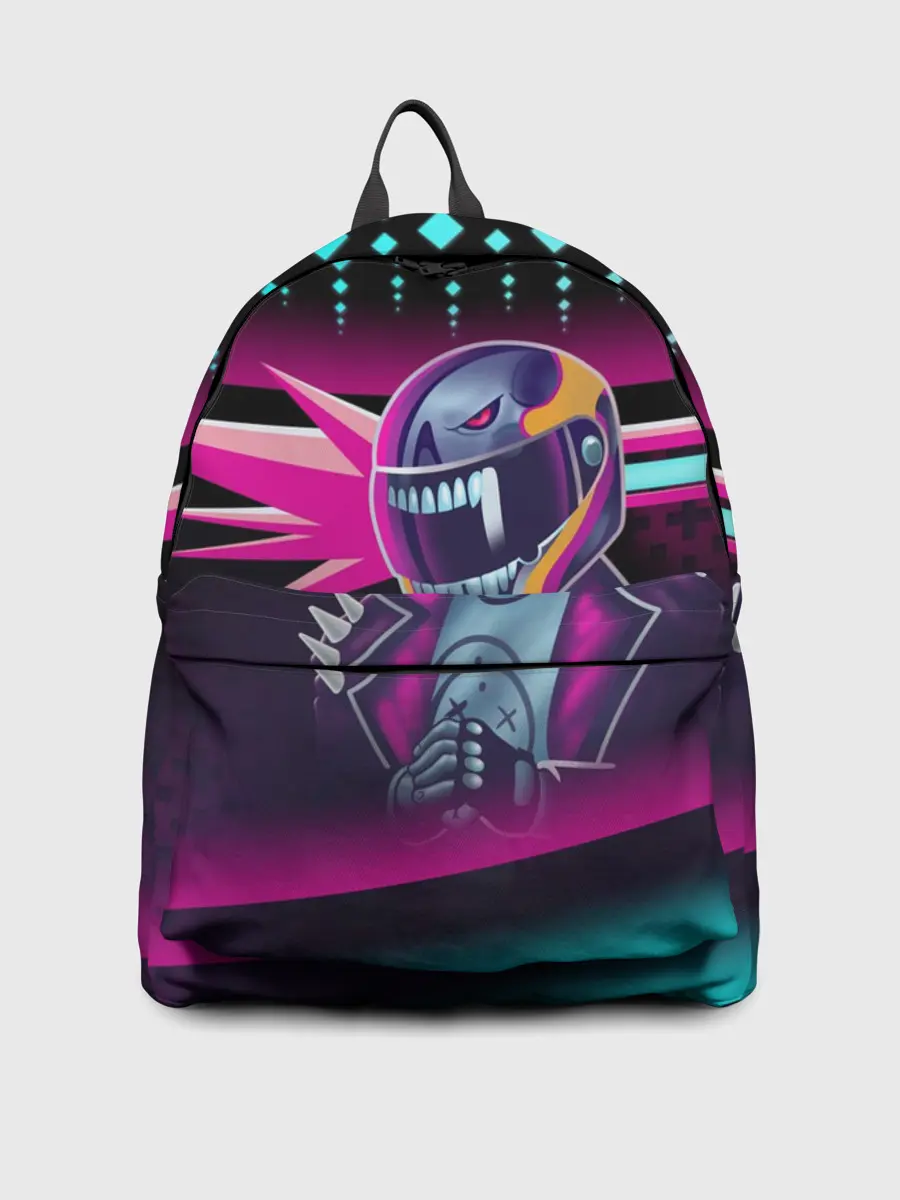 Рюкзак джинсовый / НЕОНОВЫЙ ГОНЩИК