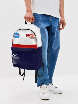 Рюкзак джинсовый / NASA