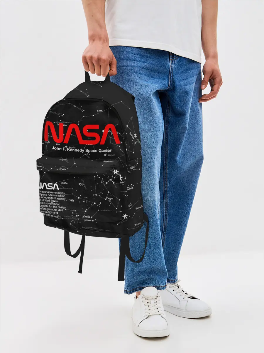 Рюкзак джинсовый / NASA