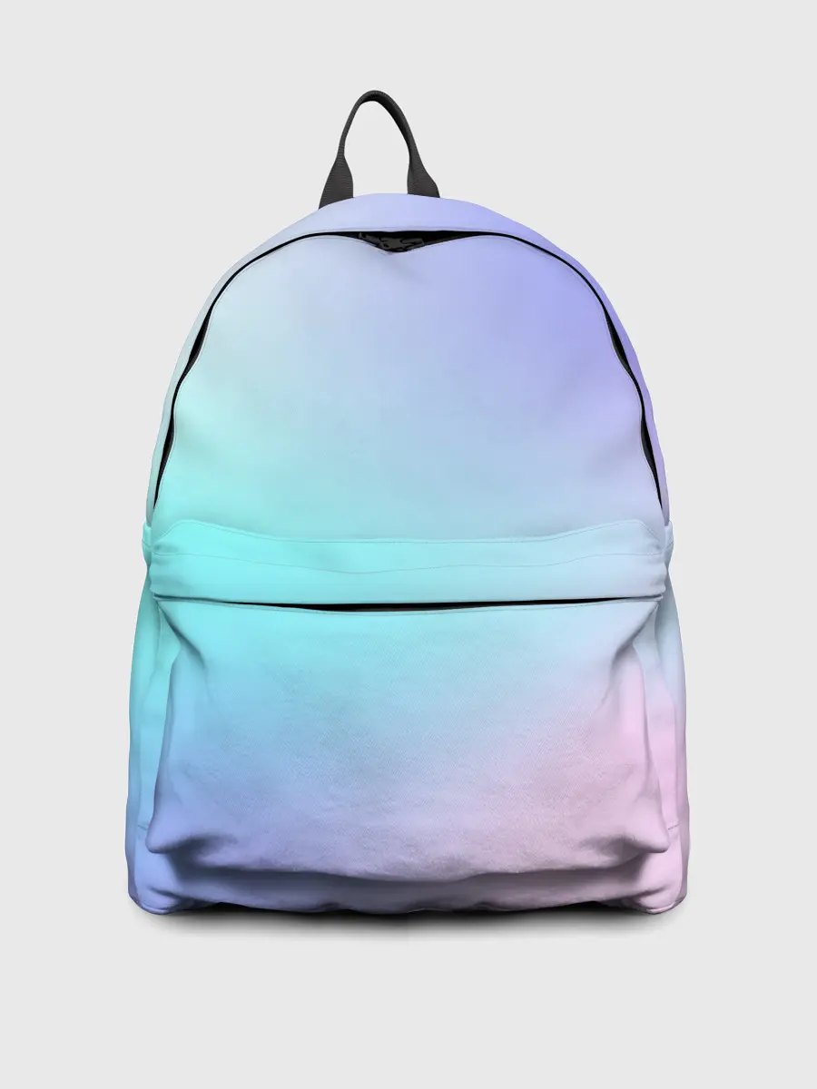 Рюкзак джинсовый / небесно голубой градиентный