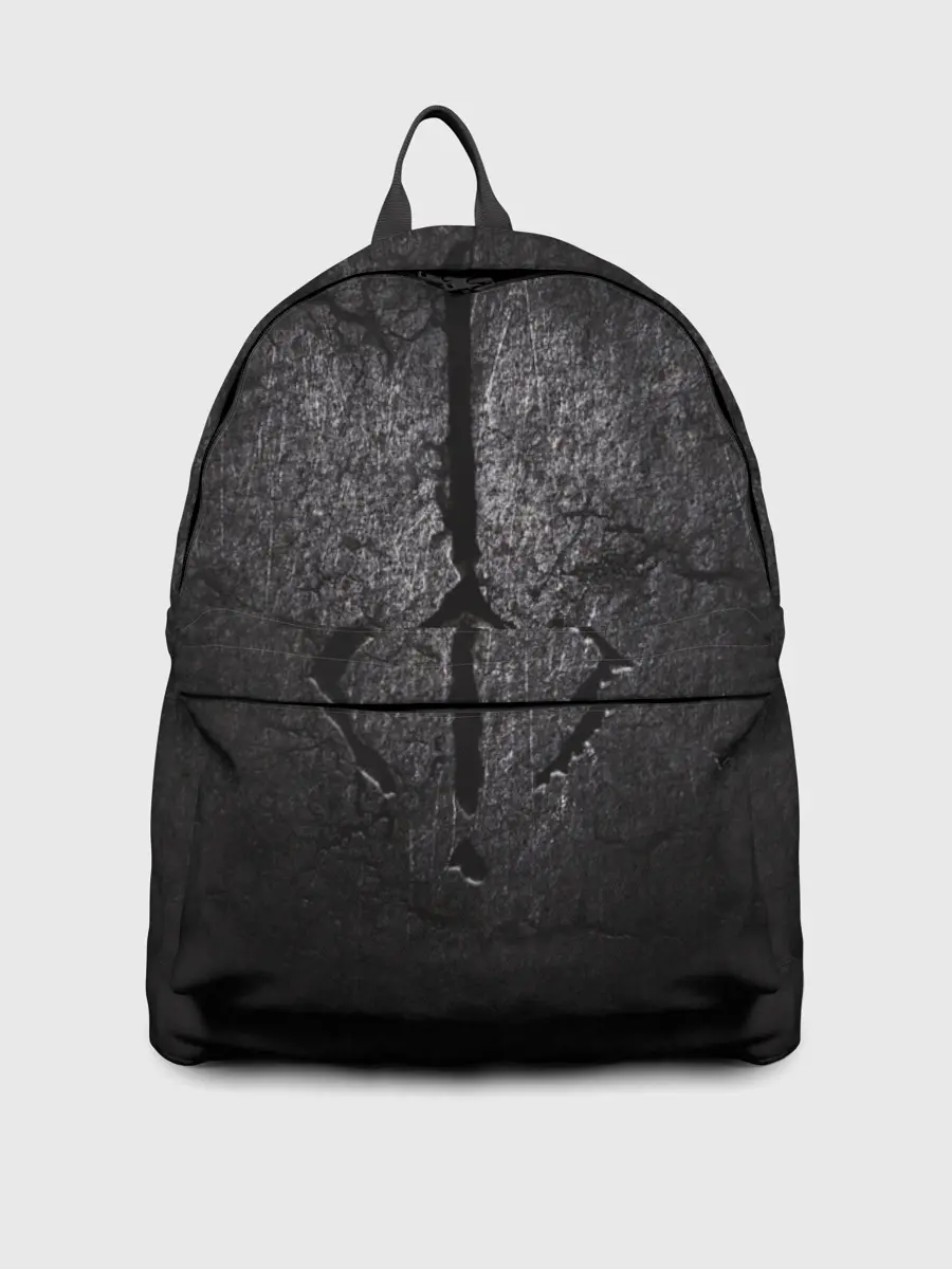 Рюкзак джинсовый / BLOODBORNE HUNTER | СИМВОЛ ОХОТНИКА