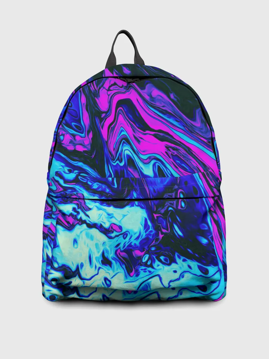 Рюкзак джинсовый / DIGITAL ABSTRACT