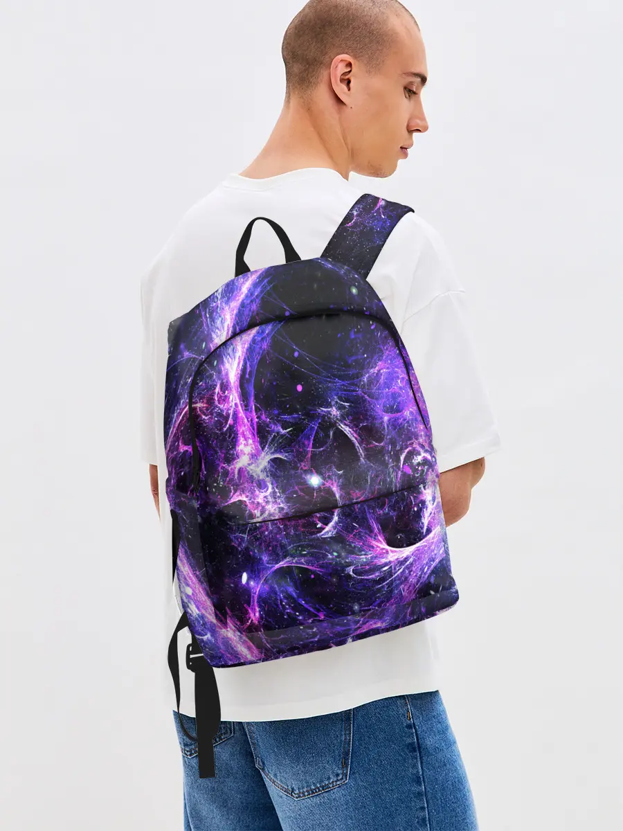 Рюкзак джинсовый / SPACE STARS | КОСМОС ЗВЁЗДЫ