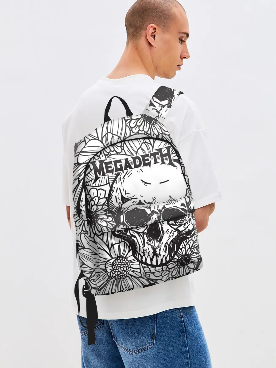 Рюкзак джинсовый / Megadeth