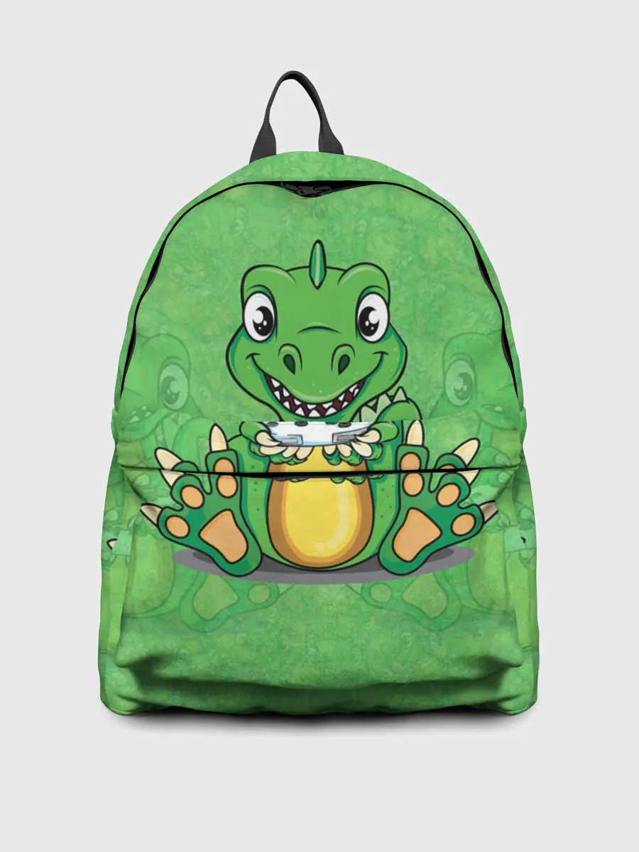 Рюкзак джинсовый / Дракоша-геймер