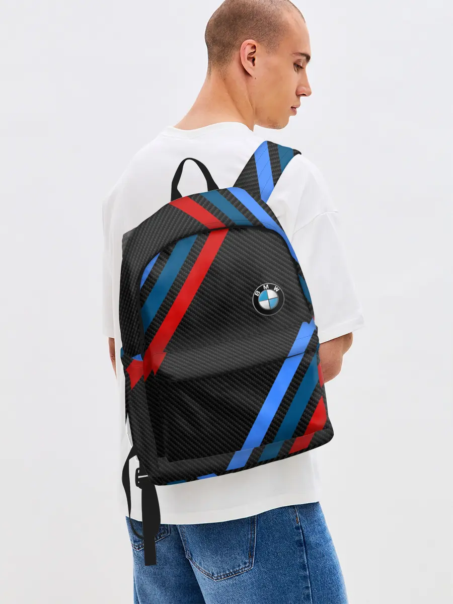 Рюкзак джинсовый / BMW CARBON