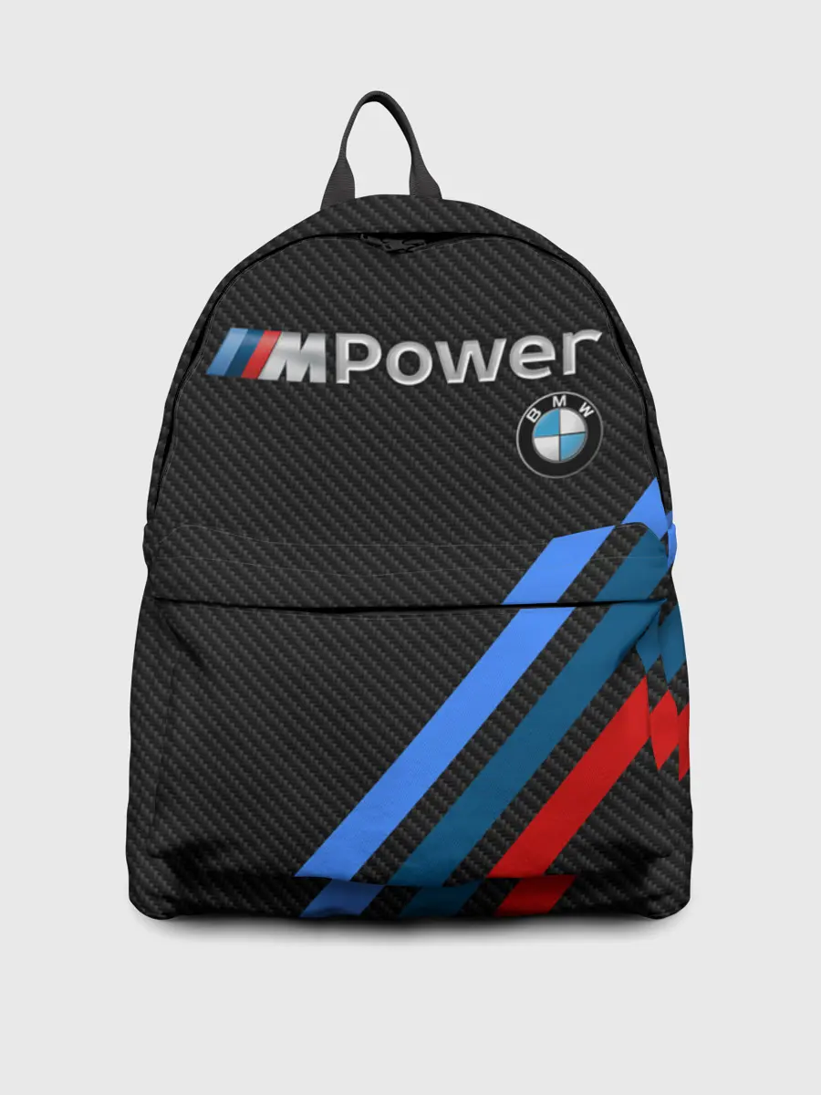 Рюкзак джинсовый / BMW POWER CARBON