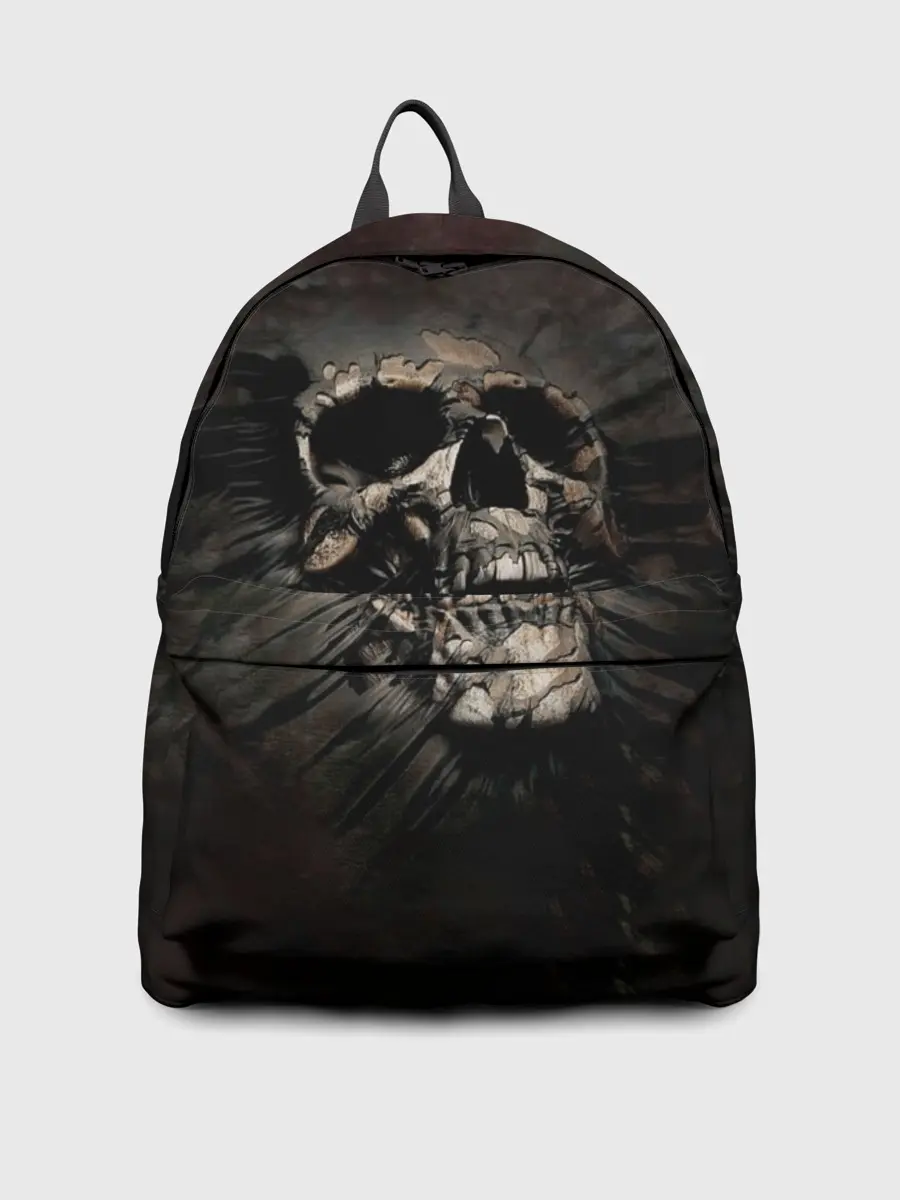 Рюкзак джинсовый / ЧЕРЕП