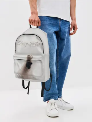 Рюкзак джинсовый / BTS