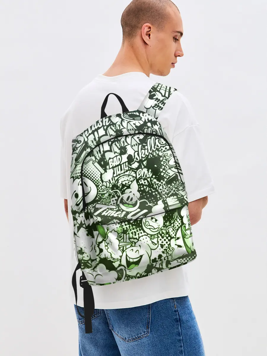 Рюкзак джинсовый / Граффити