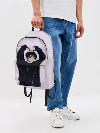 Рюкзак джинсовый / BTS