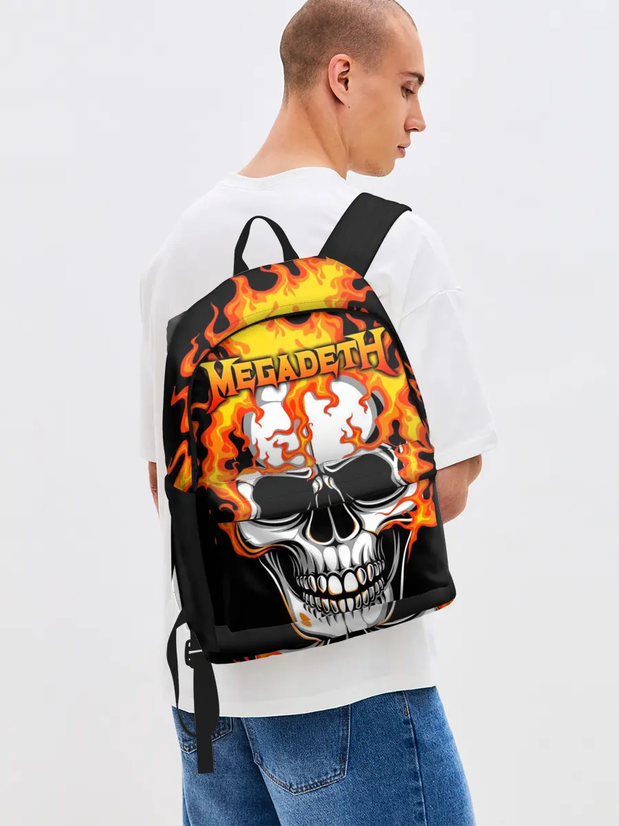 Рюкзак джинсовый / Megadeth