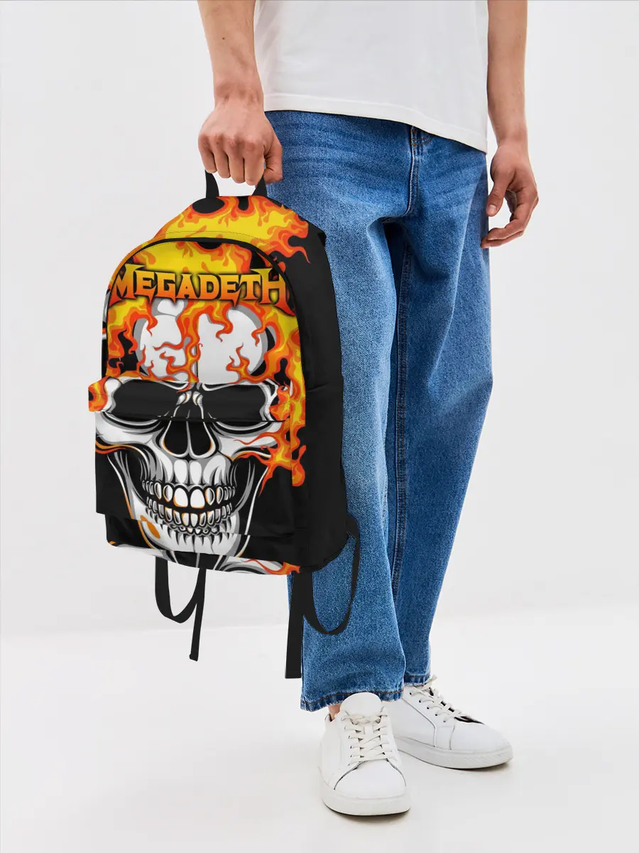 Рюкзак джинсовый / Megadeth