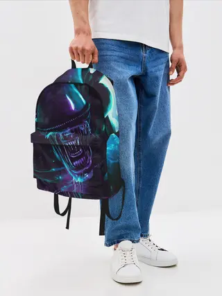 Рюкзак джинсовый / ЧУЖОЙ