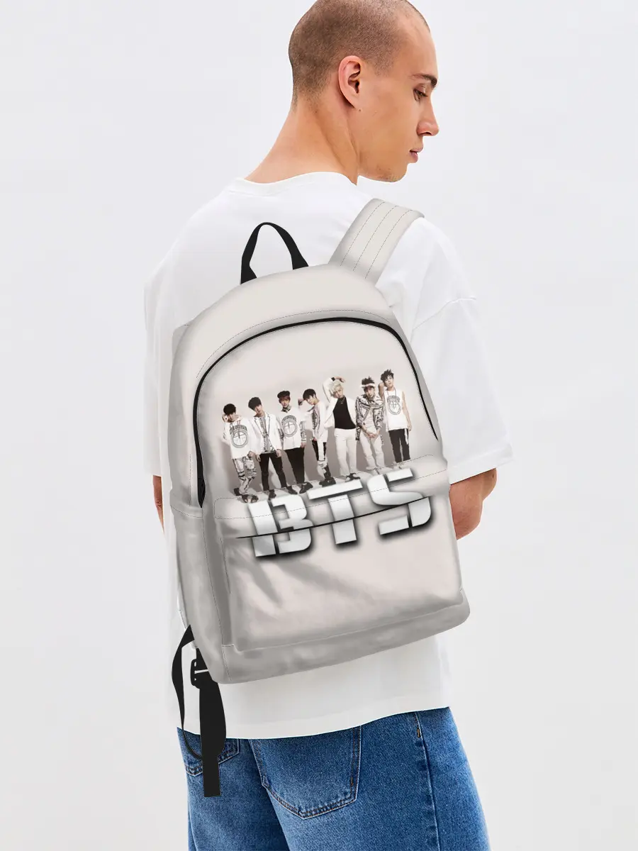 Рюкзак джинсовый / BTS