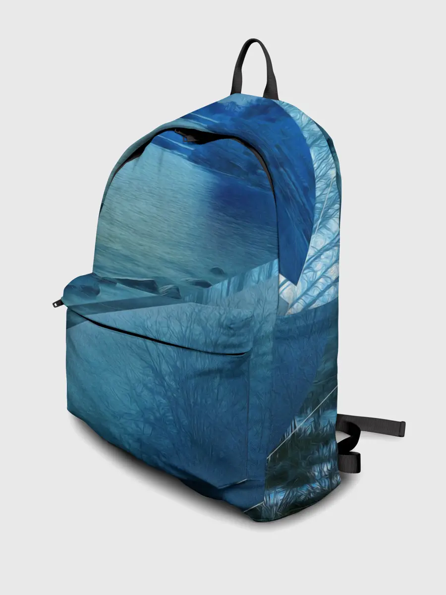 Рюкзак джинсовый / ОЗЕРО