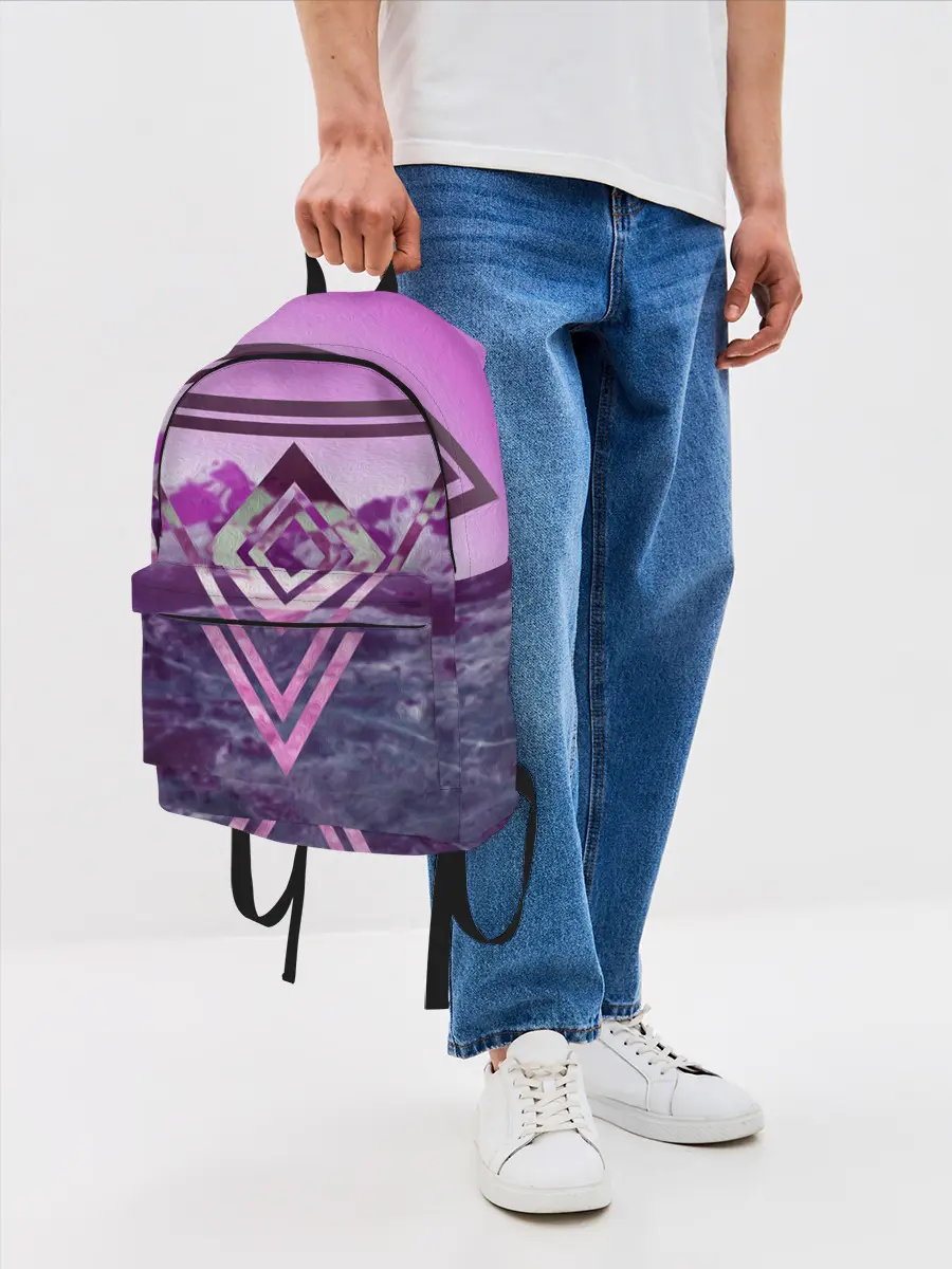 Рюкзак джинсовый / ИЗУМРУД