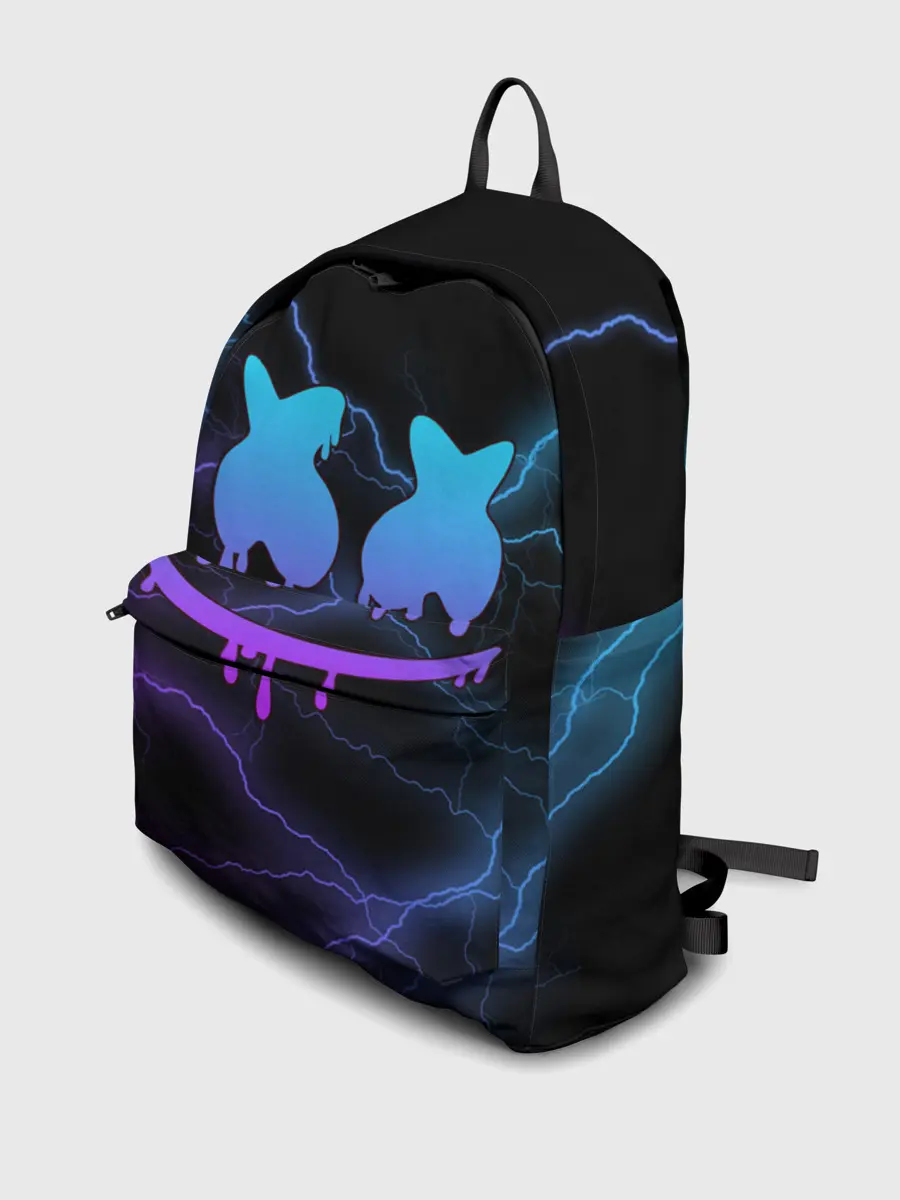 Рюкзак джинсовый / Marshmello