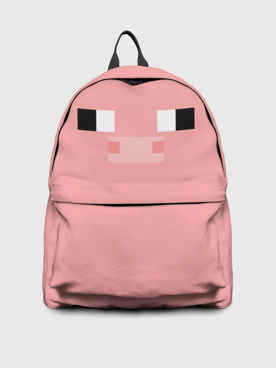 Рюкзак джинсовый / Minecraft Pig